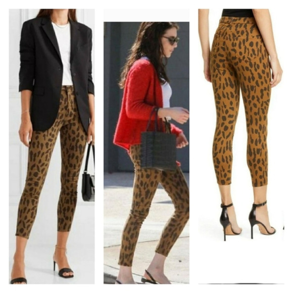 L'AGENCEMARGOT HIGH RISE ANIMAL PRINTED‎ SKINNY JEANS - Picture 2 of 11